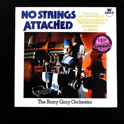 Sale Photo Thumbnail #8: The Barry Gray Orchestra No Strings Attached 10 Inch Long Play Vinyl DOW 3
