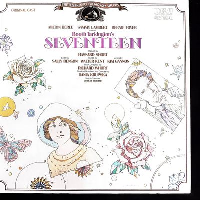 Sale Photo Thumbnail #491: Original Broadway Cast Recording of Booth Tarkington's Seventeen RCA Red Seal Mono LP