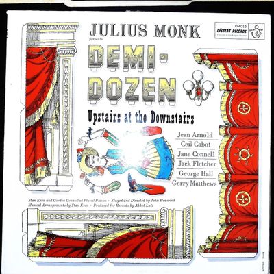 Sale Photo Thumbnail #251: Julius Monk Presents Demi-Dozen Upstairs at the Downstairs Offbeat Records O-4015 Vinyl LP