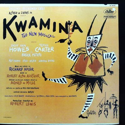 Sale Photo Thumbnail #370: Kwamina Original Broadway Cast Recording Vinyl LP Capitol Records W 1645