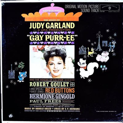 Sale Photo Thumbnail #81: Judy Garland - Gay Purr-ee Soundtrack LP Record, Warner Bros. 1962