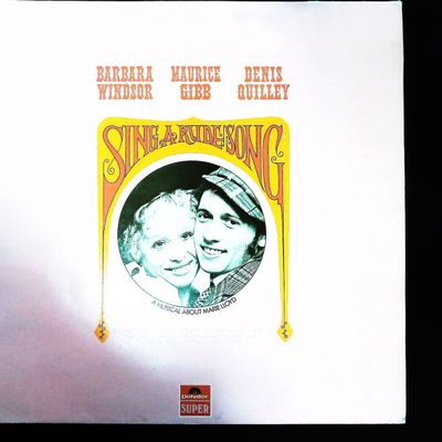 Sale Photo Thumbnail #513: Original London Cast Recording Sing A Rude Song LP Barbara Windsor Maurice Gibb 1972 Polydor