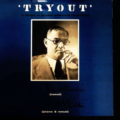 Sale Photo Thumbnail #319: Ira Gershwin and Kurt Weill TRYOUT Private Rehearsal Recordings LP 1983