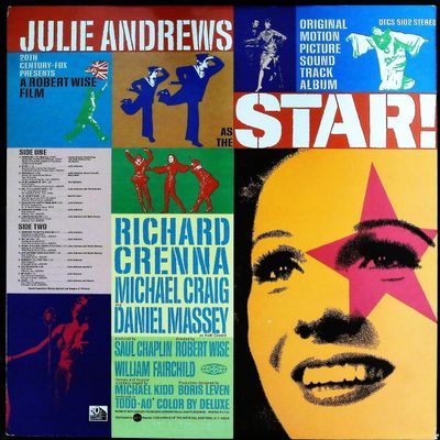 Sale Photo Thumbnail #133: Julie Andrews Star! Original Motion Picture Soundtrack Vinyl LP 1968
