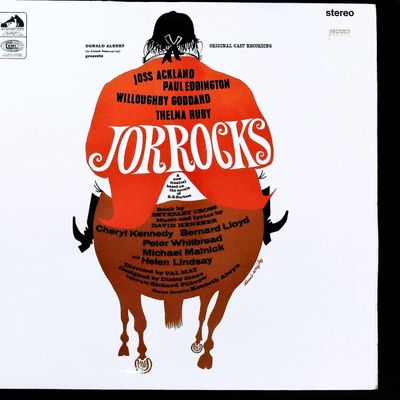 Sale Photo Thumbnail #343: Jorrocks 1966 Original London Cast Recording LP Record
