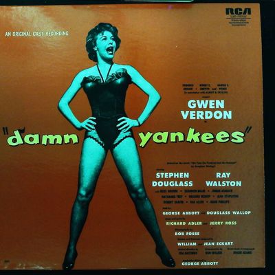 Sale Photo Thumbnail #243: Damn Yankees Original Broadway Cast Recording RCA Victor LSO-1021(e) Vinyl LP