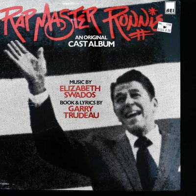 Sale Photo Thumbnail #170: Rap Master Ronnie Original Cast Album Vinyl Record Sleeve