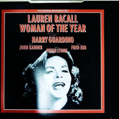 Sale Photo Thumbnail #597: Woman of the Year Original Broadway Cast Recording Vinyl LP Starring Lauren Bacall