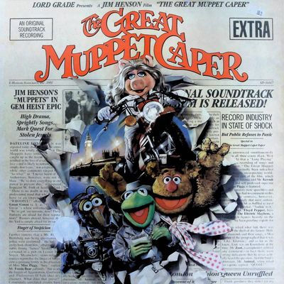 Sale Photo Thumbnail #49: Great Muppet Caper - Soundtrack LP, Atlantic Records 1981