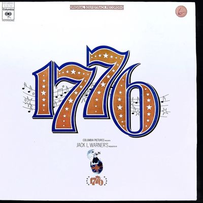 Sale Photo Thumbnail #4: Columbia Masterworks 1776 Original Motion Picture Soundtrack Promotional Vinyl LP S 31741