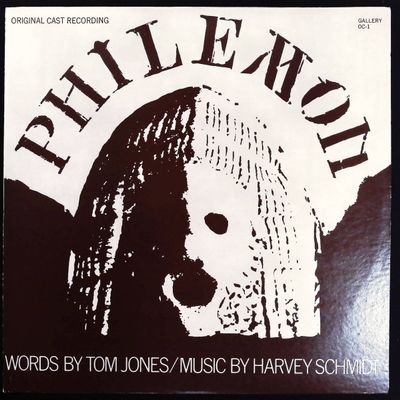 Sale Photo Thumbnail #452: Jones, Tom and Harvey Schmidt. Philemon: Original Cast Recording. Gallery Records, 1975.