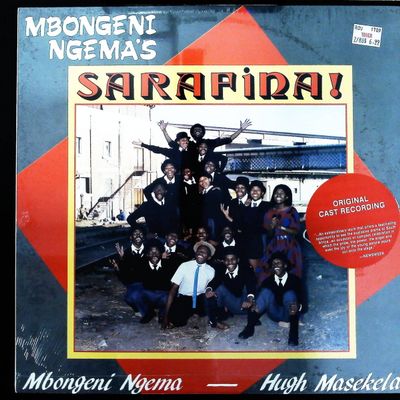 Sale Photo Thumbnail #484: Sarafina! - Cast Recording LP, Ngema & Masekela, Gramavision 1987