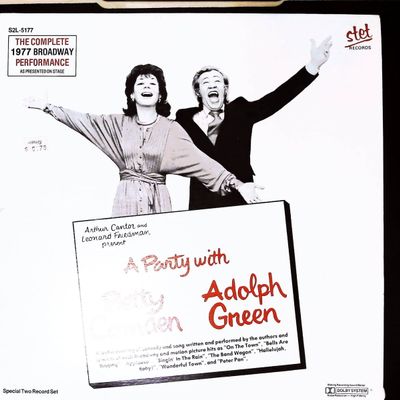 Sale Photo Thumbnail #196: A Party with Betty Comden and Adolph Green Stet Records Two Record Vinyl LP Set S2L 5177