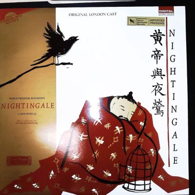 Sale Photo Thumbnail #406: Nightingale: A New Musical Original London Cast Recording Vinyl LP, 1983