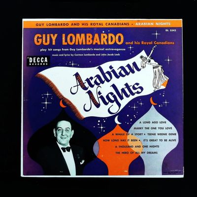Sale Photo Thumbnail #380: Guy Lombardo Presents Arabian Nights A New Musical Extravaganza LP DL 5542