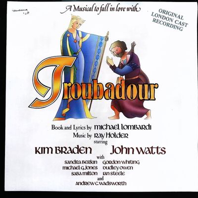 Sale Photo Thumbnail #544: Lombardi & Holder - Troubadour London Cast Lyntone Records 1979