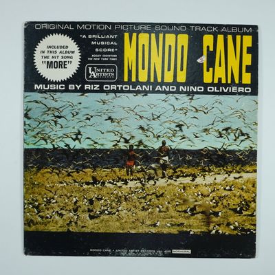 Sale Photo Thumbnail #125: United Artists Vintage Vinyl Record, Mondo Cane