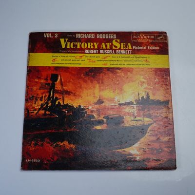 Sale Photo Thumbnail #122: RCA Victor Records Victory at Sea Vol. 3 Pictorial Edition Vinyl Record