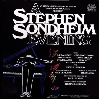 Sale Photo Thumbnail #557: A Stephen Sondheim Evening RCA Red Seal 2 LP Vinyl Record Set