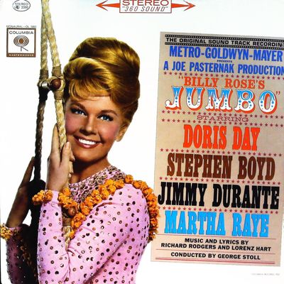 Sale Photo Thumbnail #12: Billy Rose's Jumbo - Doris Day Soundtrack LP, Columbia Masterworks (1962)