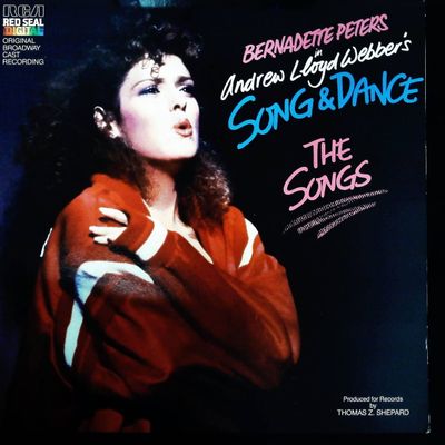 Sale Photo Thumbnail #518: Bernadette Peters Andrew Lloyd Webber's Song & Dance The Songs Original Broadway Cast LP Record