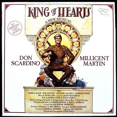 Sale Photo Thumbnail #356: King of Hearts Original Broadway Cast Recording Vinyl LP Original Cast Records OC 8028