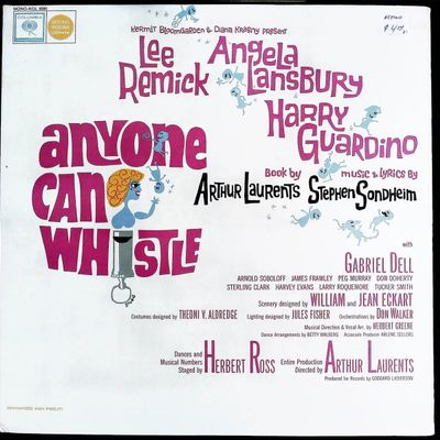 Sale Photo Thumbnail #190: Anyone Can Whistle Original Broadway Cast Recording Mono Vinyl LP