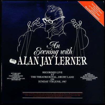 Sale Photo Thumbnail #573: Various Artists An Evening With Alan Jay Lerner Double Vinyl LP