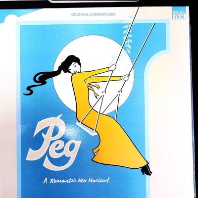 Sale Photo Thumbnail #449: Peg: A Romantic New Musical Original London Cast Recording Vinyl LP