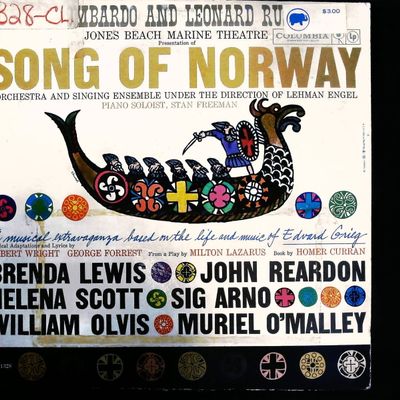 Sale Photo Thumbnail #520: Guy Lombardo and Leonard Ruskin Song of Norway Columbia LP Record
