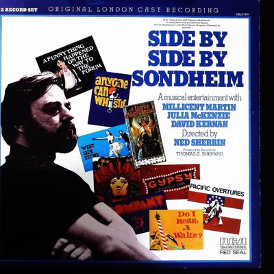 Sale Photo Thumbnail #509: Side By Side By Sondheim Original London Cast Recording 2 LP Set RCA 1976