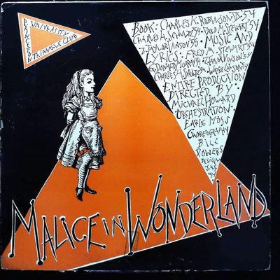 Sale Photo Thumbnail #388: Princeton University Triangle Club Malice in Wonderland 1953-1954 Production Vinyl LP