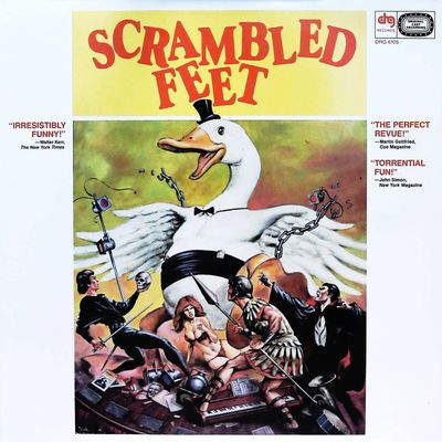 Sale Photo Thumbnail #487: Scrambled Feet Cast Recording 1980 DRG LP Record Album