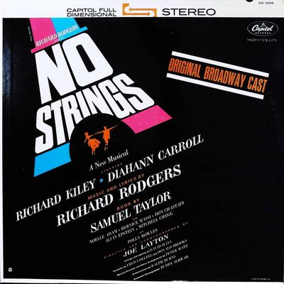 Sale Photo Thumbnail #409: No Strings Original Broadway Cast Capitol LP Record Album
