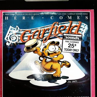 Sale Photo Thumbnail #88: Lou Rawls and Desiree Goyette Here Comes Garfield Promotional Vinyl LP 1982