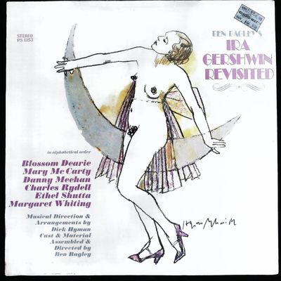 Sale Photo Thumbnail #558: Ben Bagley's Ira Gershwin Revisited Painted Smiles LP Record
