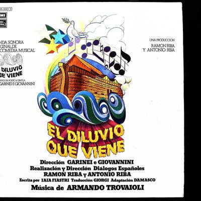 Sale Photo Thumbnail #270: El Diluvio Que Viene Original Spanish Cast Recording 2-LP Vinyl Set 1977