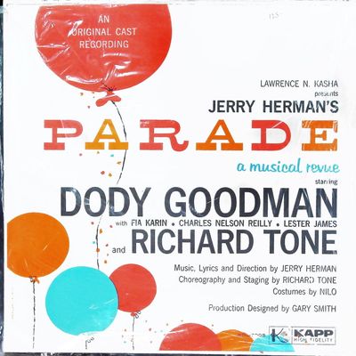 Sale Photo Thumbnail #441: Jerry Hermans Parade: A Musical Revue Original Cast Recording, Kapp