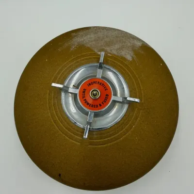 Vintage Vanguard Thermosonic V-50 FT Heat Detector Fire Alarm Mechanical Wind-Up