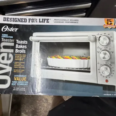 Oster TSSTTVDFL2 Convection Toaster Oven | Toasts, Bakes, Broils | In Box
