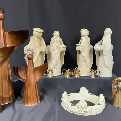 Christmas angel figurine collection