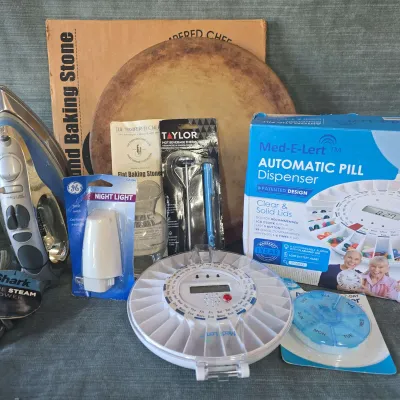 Med-E-Lert Pill Dispenser,  Shark Iron And More