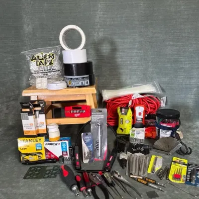 Milwaukee, Ryobi, Black & Decker Hand tools And More