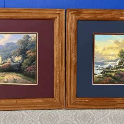 Thomas Kinkade Style Landscape Prints