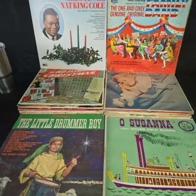 Vintage Christmas And Children's Albums 