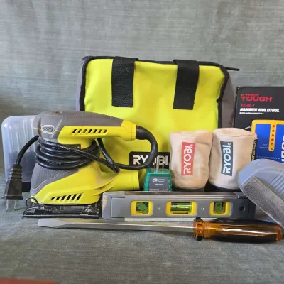 Ryobi Corded Sheet Sander And More