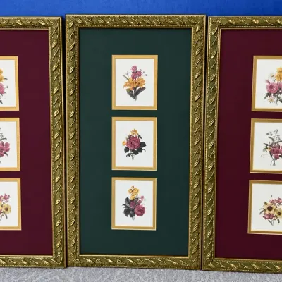 Trio Of Floral Prints