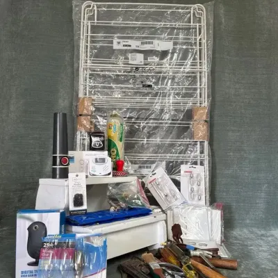 Maintenance Tools & Supplies - New IKEA Rack & More