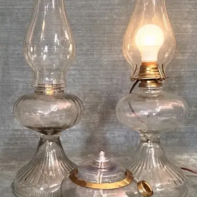 Oil & Electric Lamps - Vintage Inspired