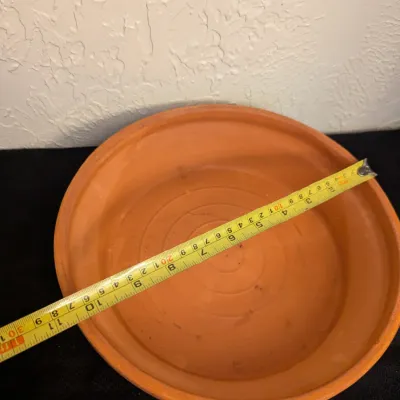 Terracotta Clay Planter Saucer - 11 Inch